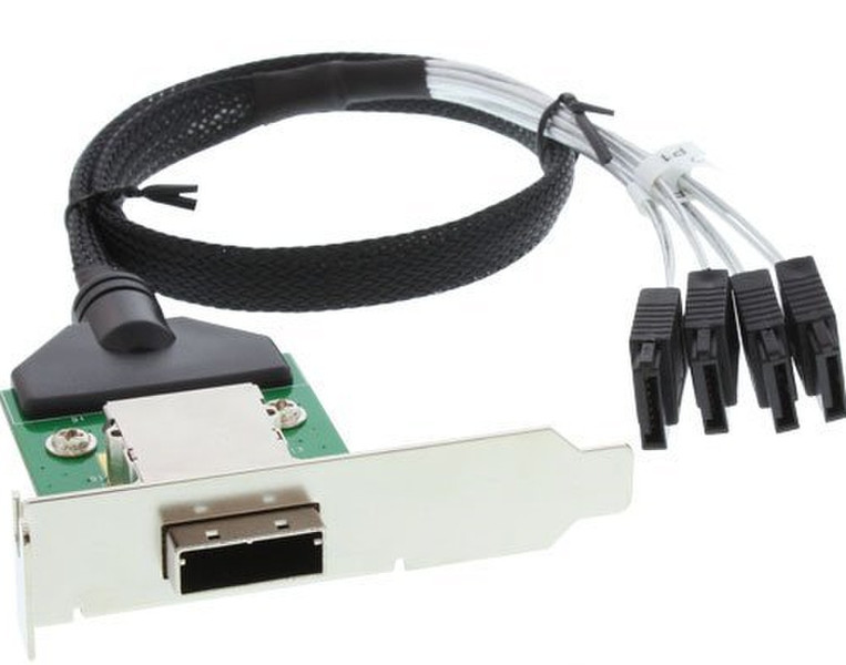 InLine 27653B Serial Attached SCSI (SAS) cable