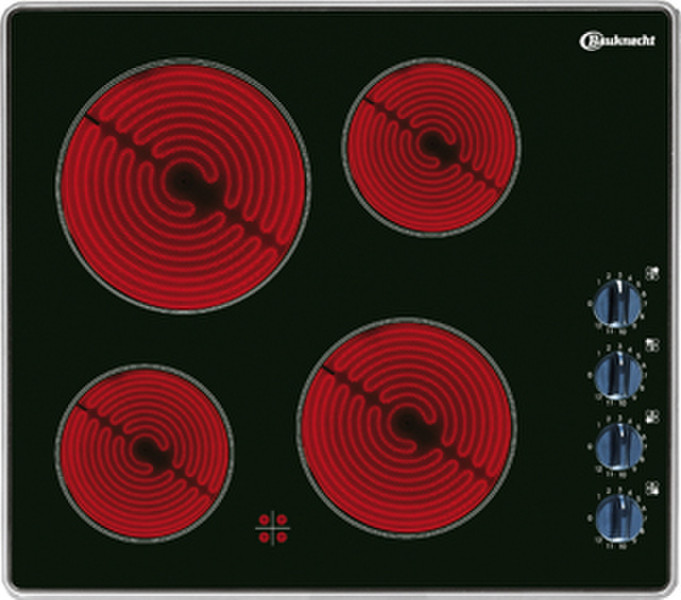 Bauknecht ETK 6640 IN built-in Electric hob Black