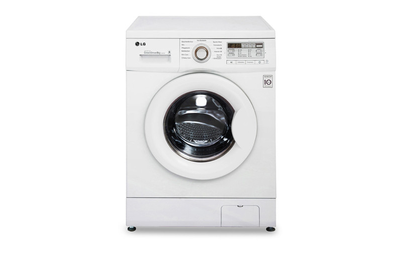 LG F14B8TDA freestanding Front-load 8kg 1400RPM A+++-10% White washing machine
