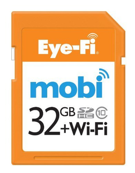 Eye-Fi 32GB SDHC Mobi 32GB SDHC Class 10 memory card