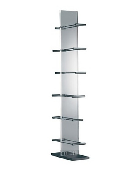 Valsecchi CONBUKI DE Multimedia stand Black,Transparent multimedia cart/stand