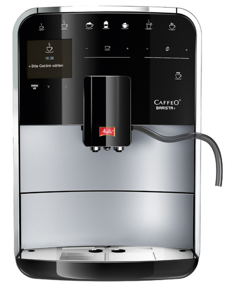 Melitta Caffeo Barista T Espressomaschine 1.8l Silber
