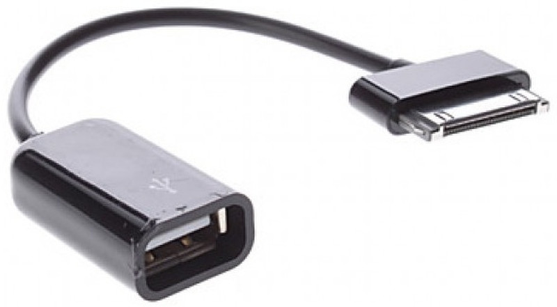 Techly I-SAM-EXT20 0.2m USB A Samsung 30-p Schwarz USB Kabel