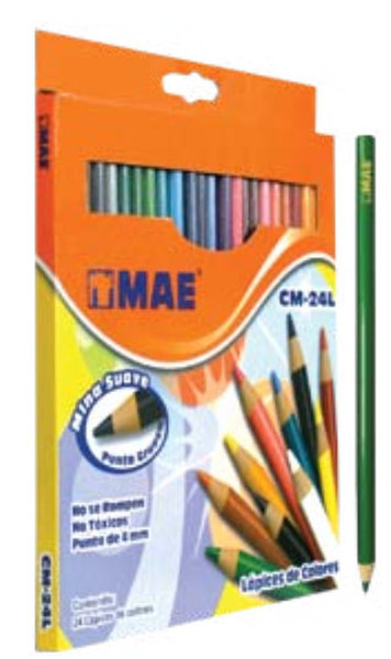 MAE CM-24L 24pc(s) colour pencil