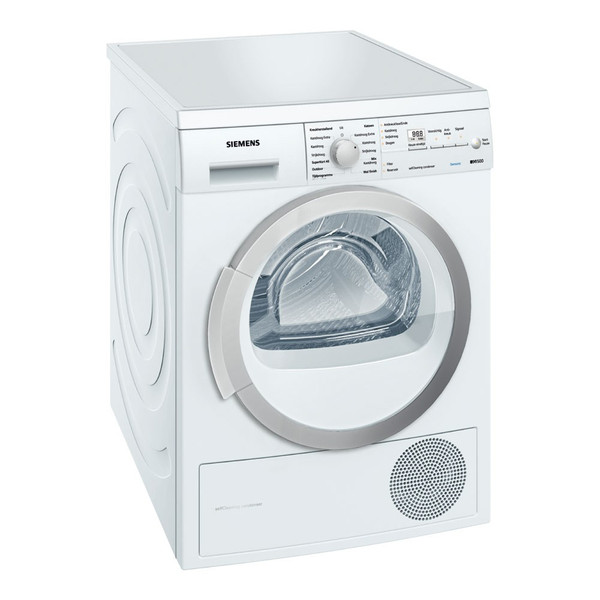 Siemens WT46W363NL Freistehend Frontlader 7kg A++ Weiß Wäschetrockner