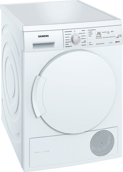 Siemens WT44W362NL Отдельностоящий Фронтальная загрузка 7кг A++ Белый сушилка для белья