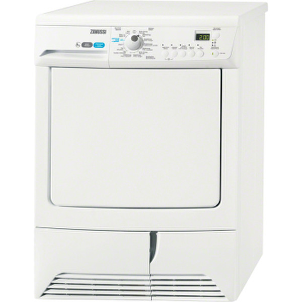 Zanussi ZTEB288 freestanding Front-load 8kg A+ White tumble dryer