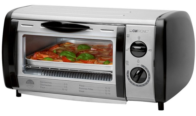 Clatronic PO 3342 Electric 12L 1000W Unspecified Black,Silver