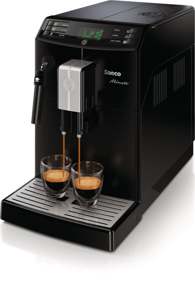 Saeco Minuto HD8761/09 freestanding Fully-auto Espresso machine 1.8L 15cups Black coffee maker