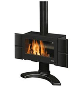 Godin Kilavea 2 Firewood Anthracite,Black stove