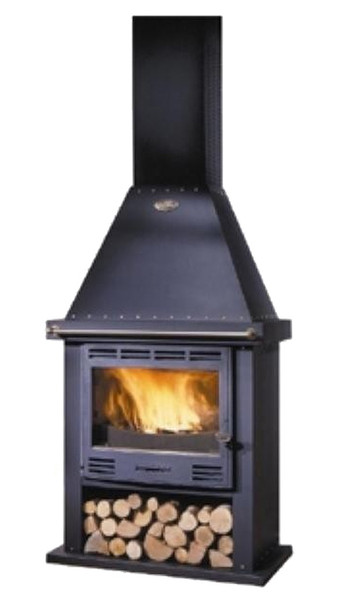Godin Cantou Firewood Anthracite,Black stove