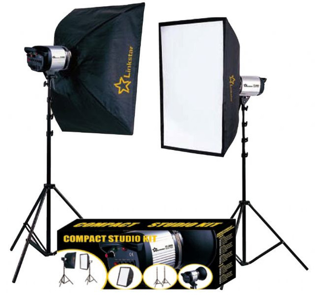 Linkstar FFK-2300D Black,Silver photo studio equipment set