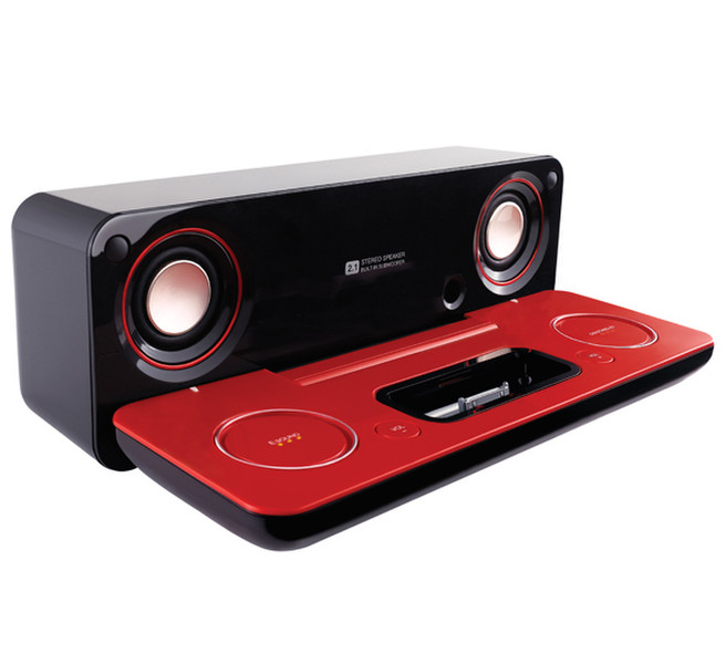 Sharp DK-AP7N 2.1канала 4.4Вт Красный мультимедийная акустика