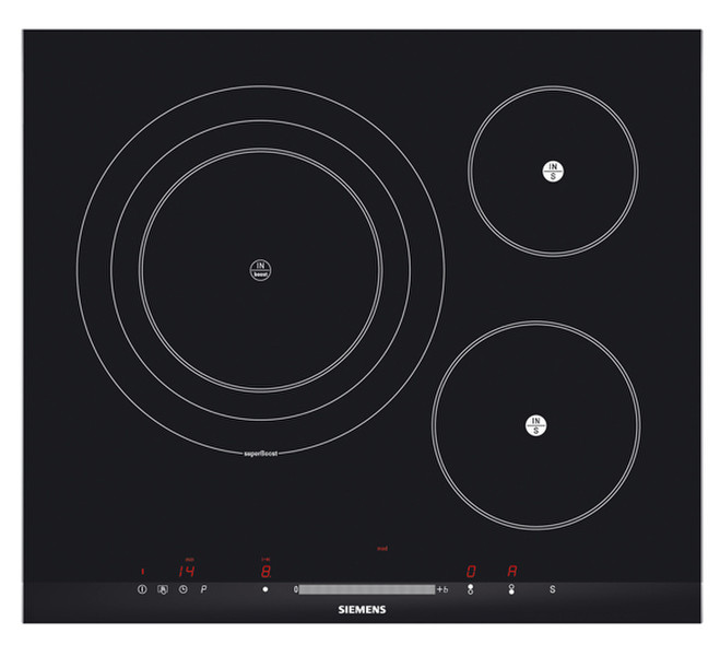 Siemens EH675MD21E Встроенный Induction hob Черный плита