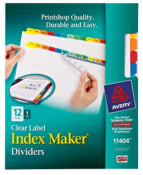 Avery 11404 divider