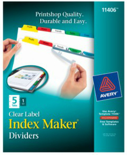 Avery 11406 divider