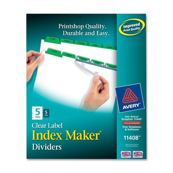 Avery 11408 divider