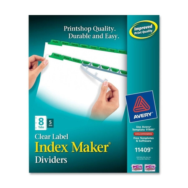 Avery 11409 divider