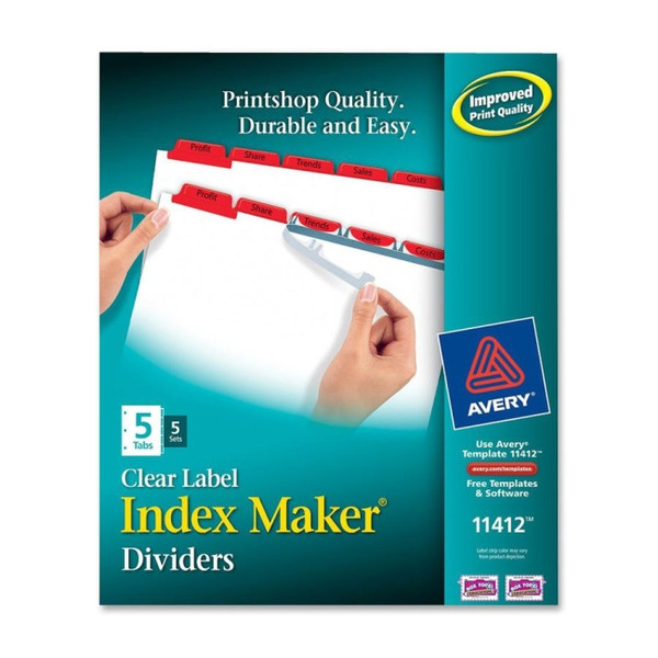 Avery 11412 divider