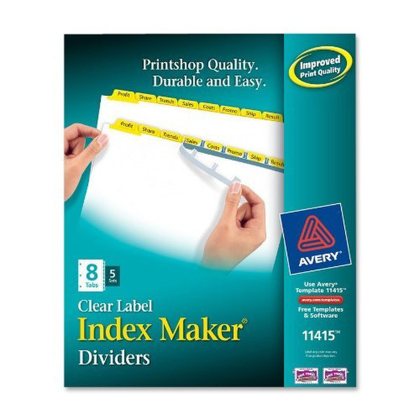 Avery 11415 divider