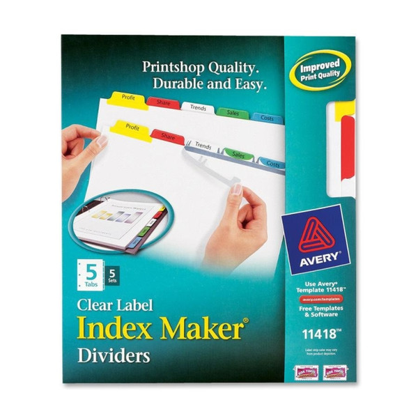 Avery 11418 divider