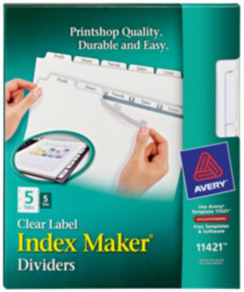 Avery 11421 divider