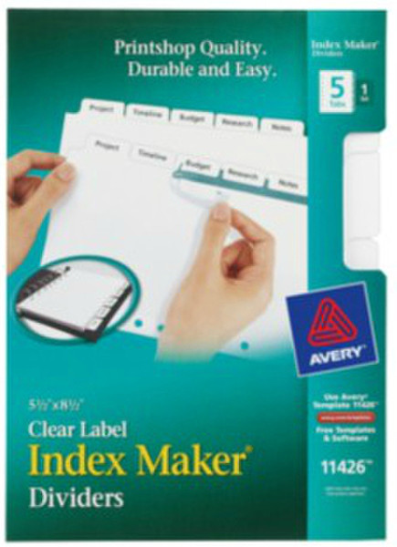 Avery 11426 divider