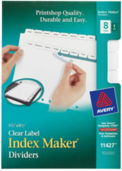 Avery 11427 divider