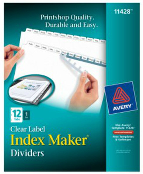 Avery 11428 divider