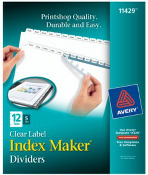 Avery 11429 divider