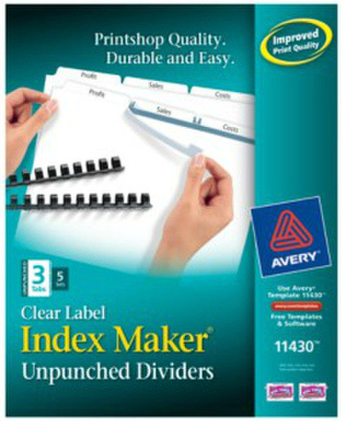 Avery 11430 divider