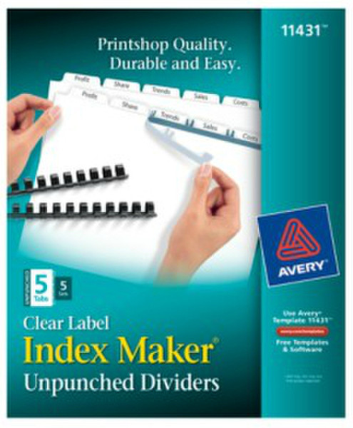 Avery 11431 divider