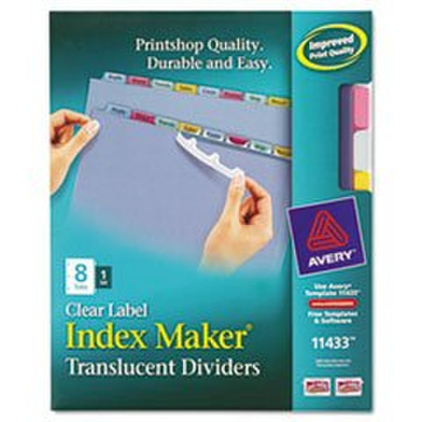 Avery 11433 divider