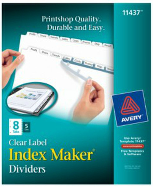 Avery 11437 divider