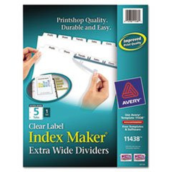 Avery 11438 divider