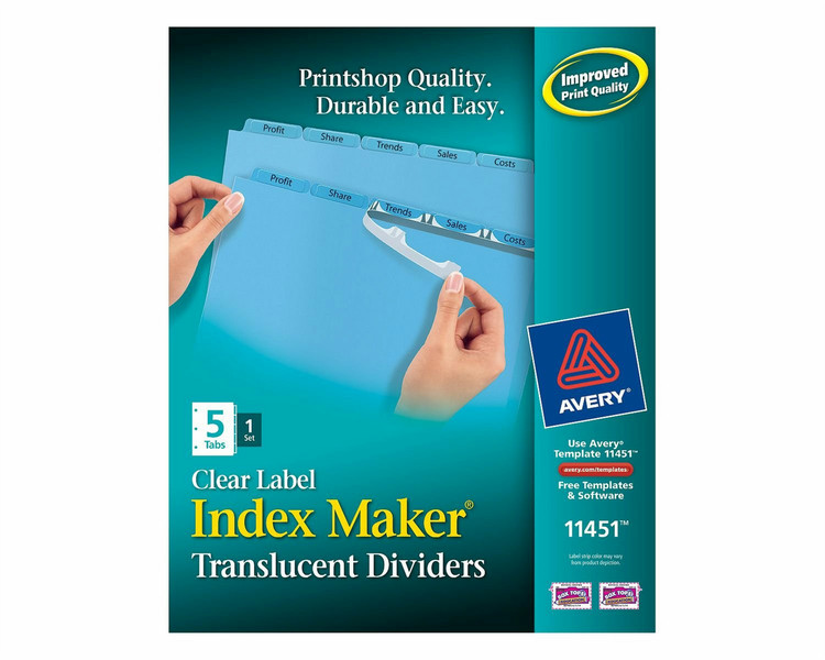 Avery 11451 divider