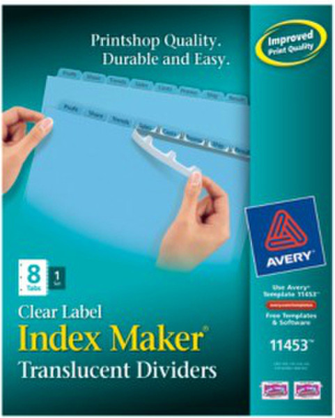 Avery 11453 divider