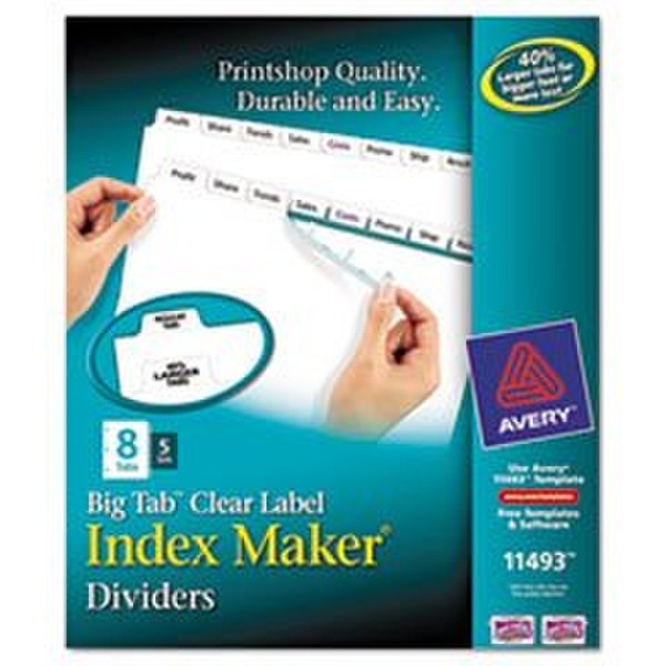 Avery 11493 divider