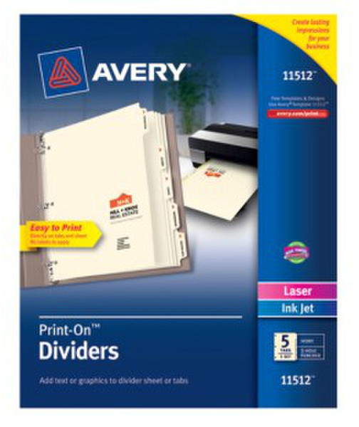 Avery 11512 divider