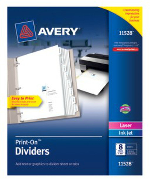 Avery 11528 divider