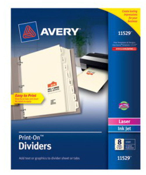 Avery 11529 divider