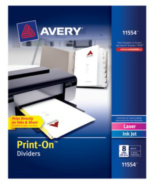 Avery 11554 divider