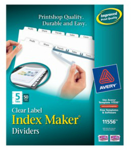 Avery 11556 divider