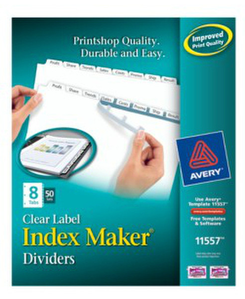 Avery 11557 divider