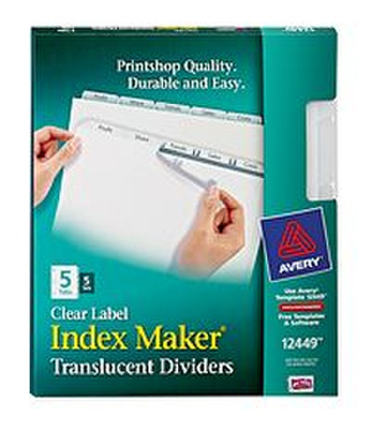 Avery 12449 divider