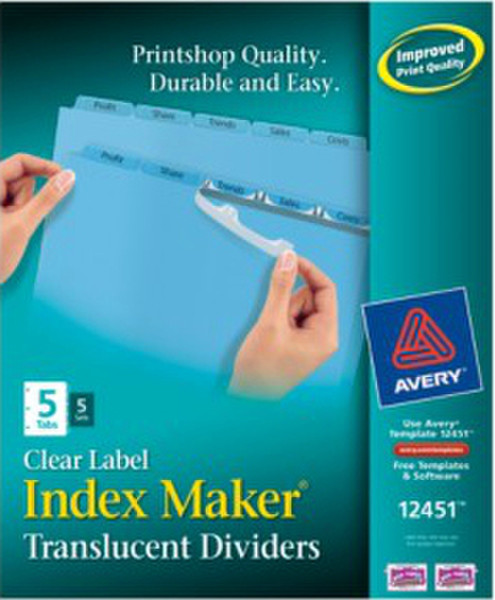 Avery 12451 divider