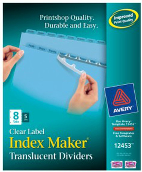 Avery 12453 divider