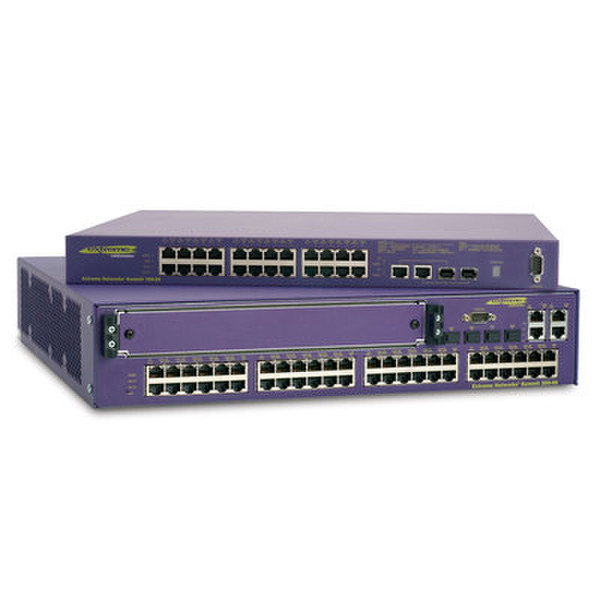 Extreme networks Summit 300-24 Управляемый L3 Fast Ethernet (10/100) Синий