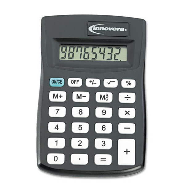 Innovera 15901 Pocket Basic calculator Black calculator