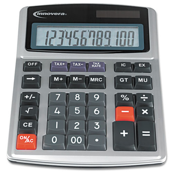 Innovera 15971 Desktop Basic calculator Silber Taschenrechner